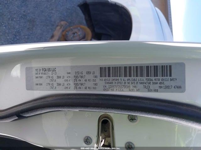 1C6RR7KM2KS750309 RAM 1500 Classic