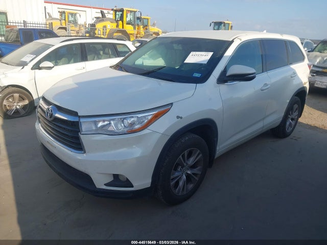 Продажа на аукционе авто 2015 Toyota Highlander Le Plus V6, vin: 5TDZKRFH0FS110586, номер лота: 44515649