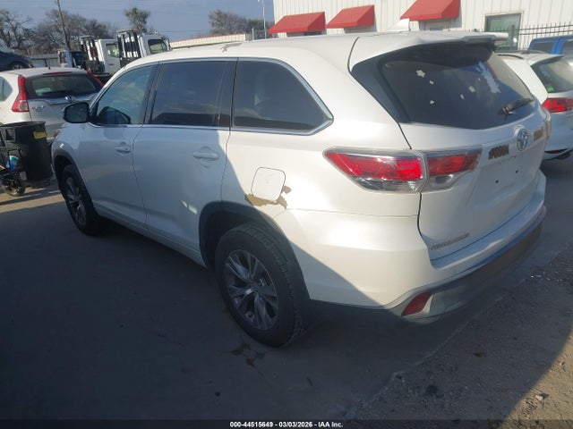 Продажа на аукционе авто 2015 Toyota Highlander Le Plus V6, vin: 5TDZKRFH0FS110586, номер лота: 44515649