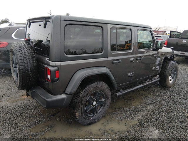 1C4HJXDG1KW505674 Jeep Wrangler Unlimited Sport S 4x4