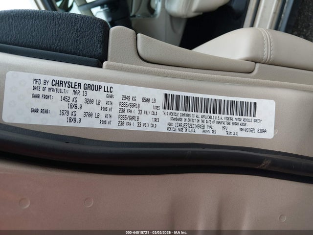 Jeep Grand Cherokee Limited 2014 1C4RJEBT2EC149458 Image 9