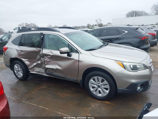 2015 Subaru Outback 2.5i Premium მანქანა იყიდება აუქციონზე, vin: 4S4BSBCC4F3219115, აუქციონის ნომერი: 44515849