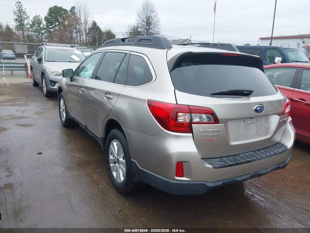 2015 Subaru Outback 2.5i Premium მანქანა იყიდება აუქციონზე, vin: 4S4BSBCC4F3219115, აუქციონის ნომერი: 44515849
