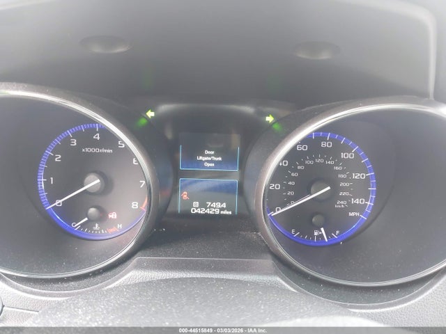 2015 Subaru Outback 2.5i Premium მანქანა იყიდება აუქციონზე, vin: 4S4BSBCC4F3219115, აუქციონის ნომერი: 44515849