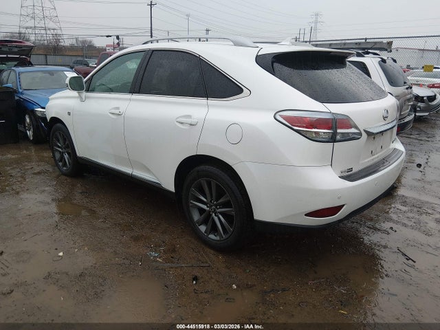 2013 Lexus Rx 350 F Sport მანქანა იყიდება აუქციონზე, vin: 2T2BK1BA4DC219453, აუქციონის ნომერი: 44515918