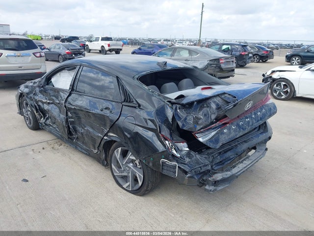 2025 Hyundai Elantra Sel Sport მანქანა იყიდება აუქციონზე, vin: KMHLM4DG8SU048692, აუქციონის ნომერი: 44515936