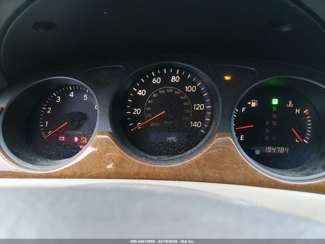 2005 Lexus Es 330 მანქანა იყიდება აუქციონზე, vin: JTHBA30G455114516, აუქციონის ნომერი: 44515950