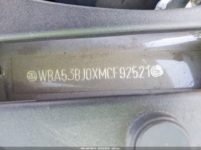Aukcja sprzedaży 2021 Bmw 540i, vin: WBA53BJ0XMCF92521, numer aukcji: 44516016