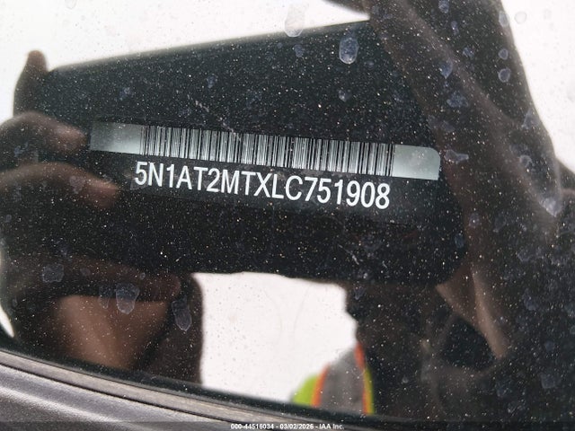 2020 Nissan Rogue Sl Fwd მანქანა იყიდება აუქციონზე, vin: 5N1AT2MTXLC751908, აუქციონის ნომერი: 44516034