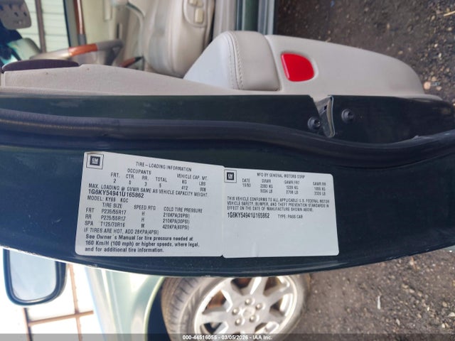 2001 CADILLAC SEVILLE 1G6KY54941U165862 Photo 8