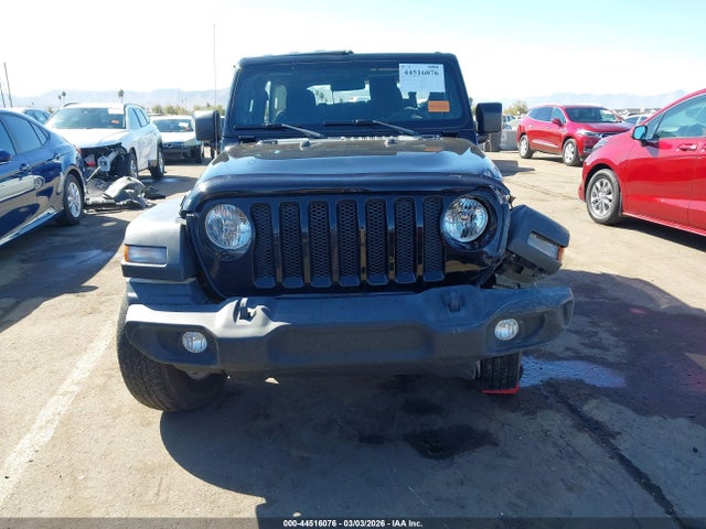 Aukcja sprzedaży 2023 Jeep Wrangler 4-door Sport S 4x4, vin: 1C4HJXDG3PW615357, numer aukcji: 44516076