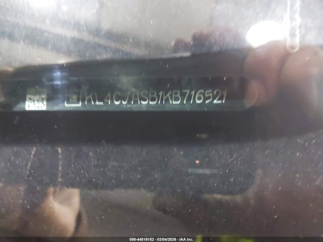 44516182 :رقم المزاد ، KL4CJASB1KB716521 vin ، 2019 Buick Encore Fwd Preferred مزاد بيع