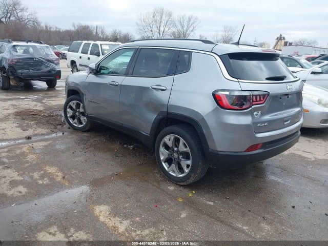 Продажа на аукционе авто 2021 Jeep Compass Limited 4x4, vin: 3C4NJDCB4MT523909, номер лота: 44516248