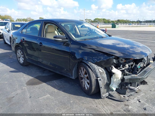2012 Volkswagen Jetta 2.5l Se მანქანა იყიდება აუქციონზე, vin: 3VWDX7AJ3CM108415, აუქციონის ნომერი: 44516446