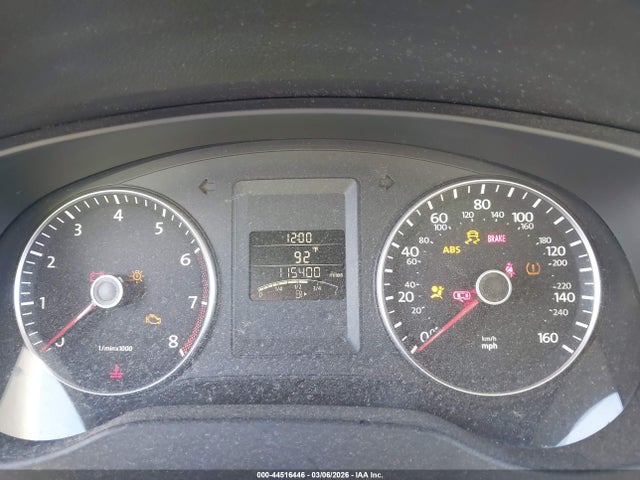 2012 Volkswagen Jetta 2.5l Se მანქანა იყიდება აუქციონზე, vin: 3VWDX7AJ3CM108415, აუქციონის ნომერი: 44516446