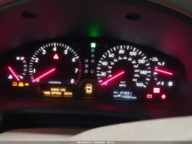 Aukcja sprzedaży 2001 Lexus Ls 430, vin: JTHBN30F310026267, numer aukcji: 44516470