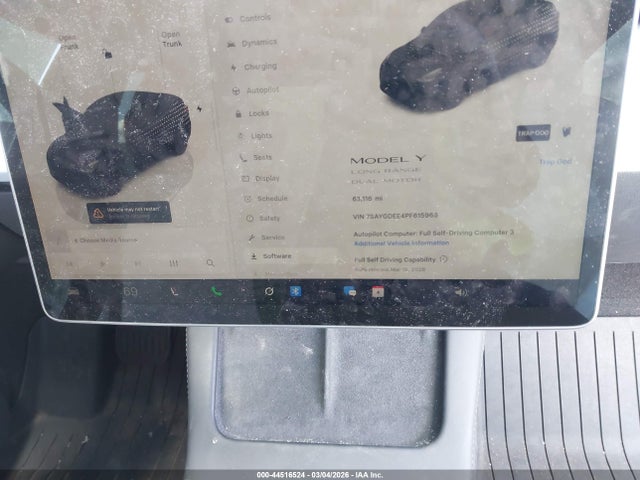 2023 TESLA MODEL Y 7SAYGDEE4PF615966 Photo 6