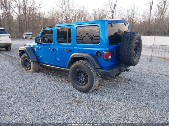 44516529 :رقم المزاد ، 1C4HJXDGXNW244260 vin ، 2022 Jeep Wrangler Unlimited High Tide 4x4 مزاد بيع