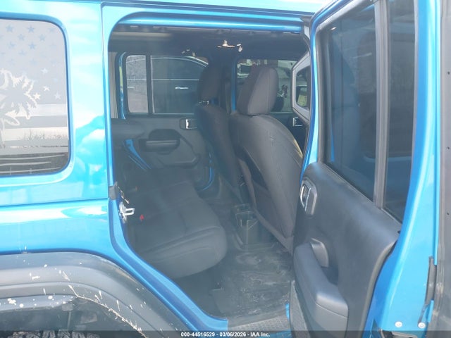 44516529 :رقم المزاد ، 1C4HJXDGXNW244260 vin ، 2022 Jeep Wrangler Unlimited High Tide 4x4 مزاد بيع