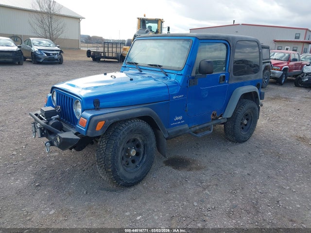 2003 JEEP WRANGLER 1J4FA49S03P309296 Photo 1