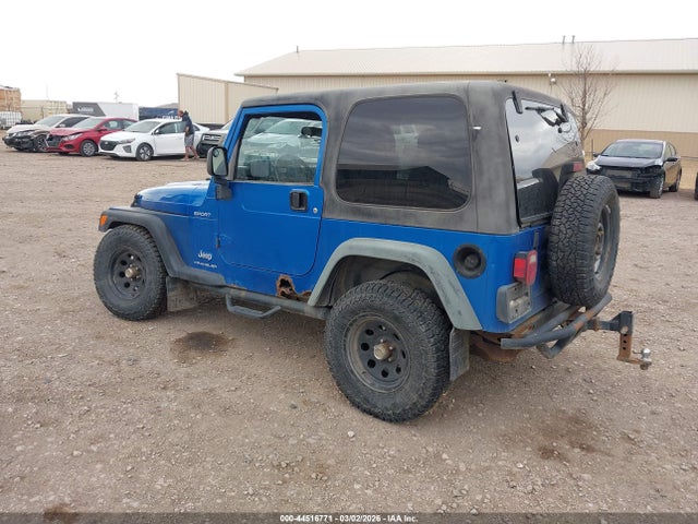 2003 JEEP WRANGLER 1J4FA49S03P309296 Photo 2