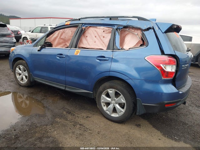 2016 Subaru Forester 2.5i Limited მანქანა იყიდება აუქციონზე, vin: JF2SJAHC8GH457159, აუქციონის ნომერი: 44516932