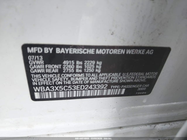 Aukcja sprzedaży 2014 Bmw 328i Gran Turismo Xdrive, vin: WBA3X5C53ED243392, numer aukcji: 44516958