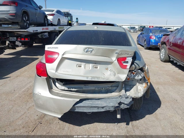 2009 Hyundai Elantra Gls მანქანა იყიდება აუქციონზე, vin: KMHDU46D19U600387, აუქციონის ნომერი: 44517007
