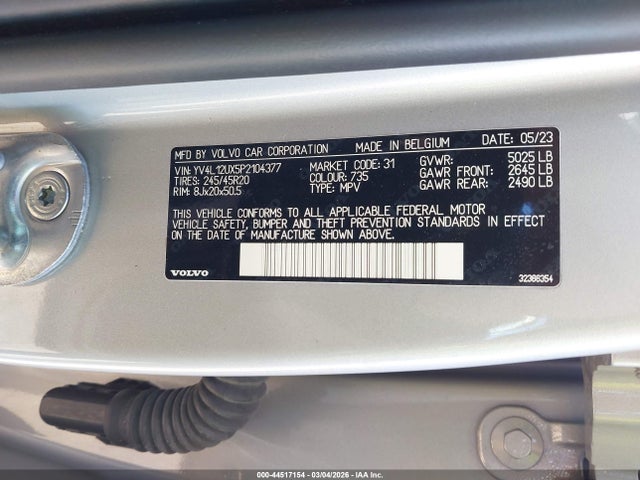 YV4L12UX5P2104377 Volvo Xc40 B5 Ultimate Dark Theme