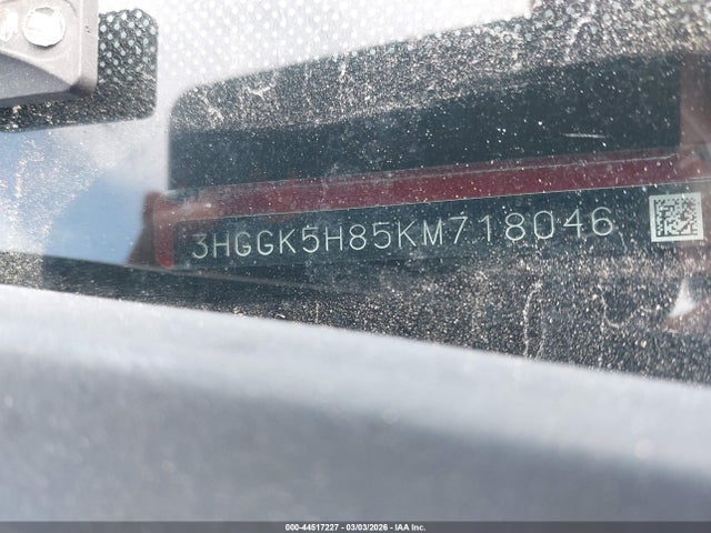3HGGK5H85KM718046 Honda FIT EX