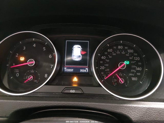 44517236 :رقم المزاد ، 3VW447AUXHM044576 vin ، 2017 Volkswagen Golf Gti Autobahn 4-door/s 4-door/se 4-door/sport 4-door مزاد بيع