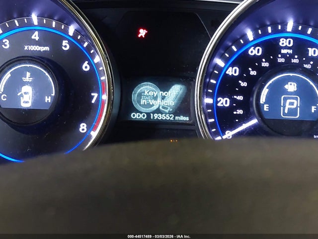 44517489 :رقم المزاد ، 5NPEC4AB2DH600967 vin ، 2013 Hyundai Sonata Limited 2.0t مزاد بيع