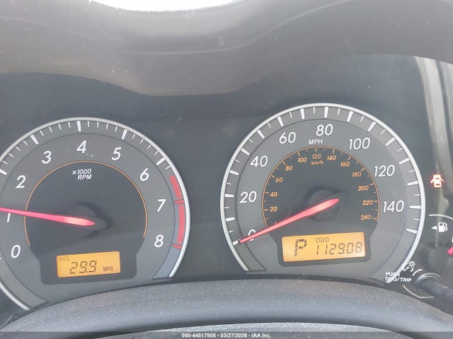 44517508 :رقم المزاد ، 1NXBU4EE2AZ370915 vin ، 2010 Toyota Corolla S مزاد بيع