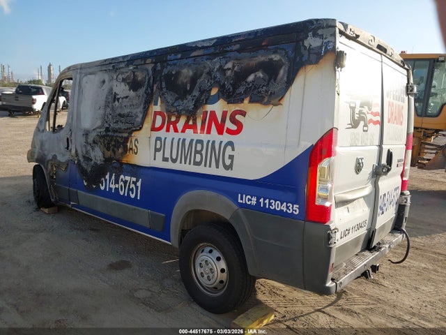 Aukcja sprzedaży 2018 Ram Promaster 1500 Low Roof 136 Wb, vin: 3C6TRVAG8JE129745, numer aukcji: 44517675