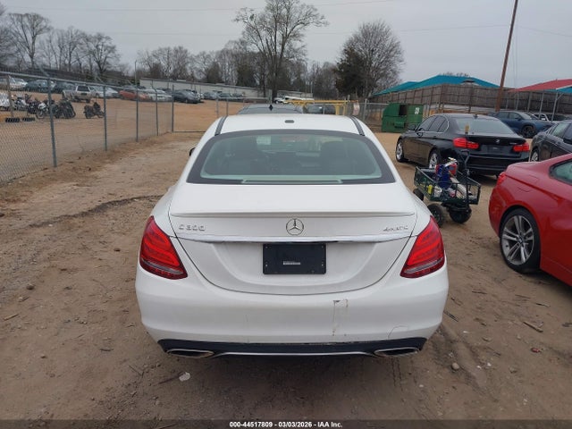 Aukcja sprzedaży 2015 Mercedes-benz C 300 4matic, vin: 55SWF4KBXFU041498, numer aukcji: 44517809