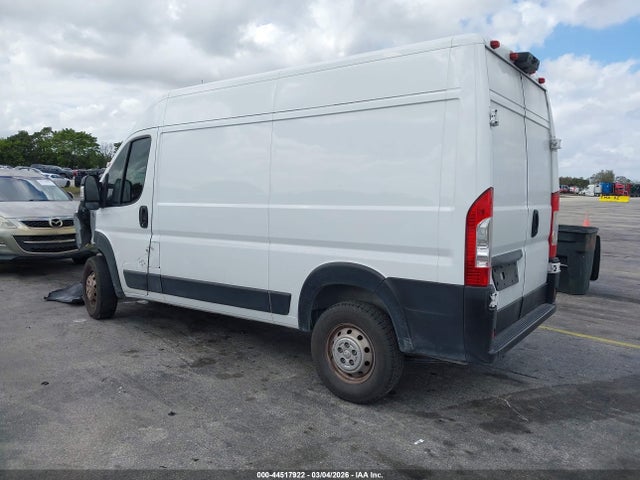 2018 Ram Promaster 2500 High Roof 136 Wb მანქანა იყიდება აუქციონზე, vin: 3C6TRVCG9JE113017, აუქციონის ნომერი: 44517922