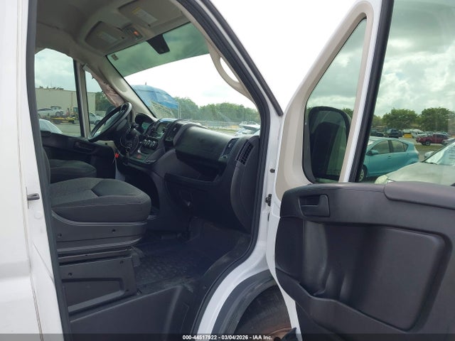2018 Ram Promaster 2500 High Roof 136 Wb მანქანა იყიდება აუქციონზე, vin: 3C6TRVCG9JE113017, აუქციონის ნომერი: 44517922