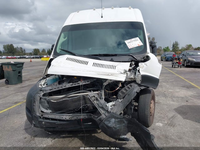 2018 Ram Promaster 2500 High Roof 136 Wb მანქანა იყიდება აუქციონზე, vin: 3C6TRVCG9JE113017, აუქციონის ნომერი: 44517922