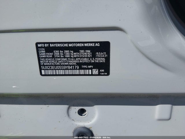 5UX23EU05S9Y84179 BMW X5 Xdrive40i