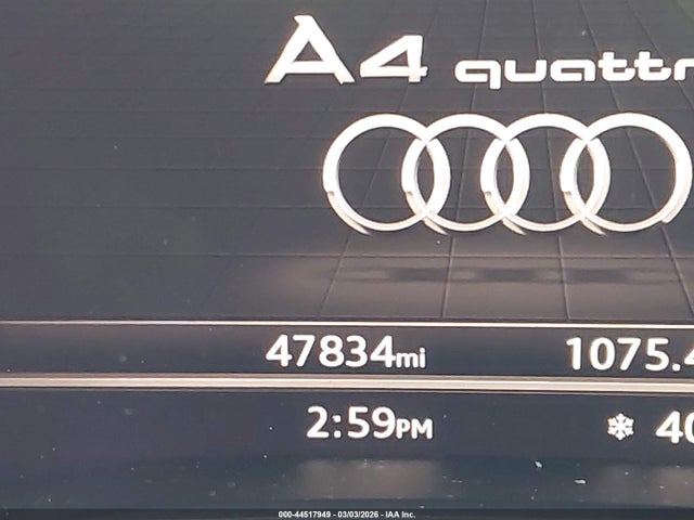 44517949 :رقم المزاد ، WAUENAF41JA134662 vin ، 2018 Audi A4 2.0t Premium/2.0t Tech Premium مزاد بيع