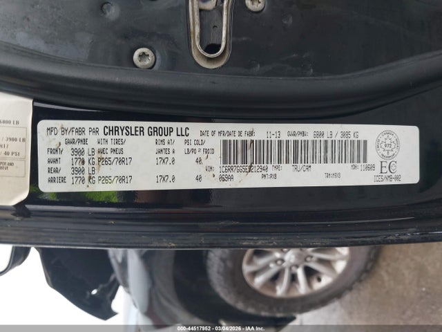 Aukcja sprzedaży 2014 Ram 1500 Slt, vin: 1C6RR7GG5ES212940, numer aukcji: 44517952