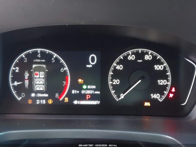 44517967 :رقم المزاد ، 5FNYG1H4XSB013080 vin ، 2025 Honda Pilot Ex-l مزاد بيع