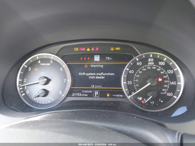 44518079 :رقم المزاد ، 3PCAJ5FA2PF114835 vin ، 2023 Infiniti Qx50 Sport مزاد بيع
