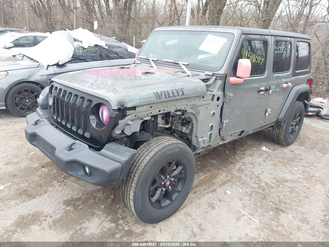 Aukcja sprzedaży 2020 Jeep Wrangler Unlimited Willys 4x4, vin: 1C4HJXDN5LW283091, numer aukcji: 44518087