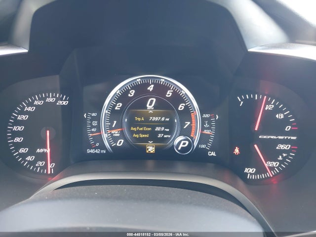 Продажа на аукционе авто 2019 Chevrolet Corvette Stingray, vin: 1G1YB2D74K5117644, номер лота: 44518152