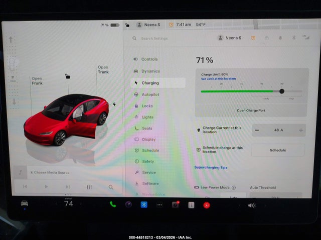 Продажа на аукционе авто 2025 Tesla Model 3 Long Range Rear-wheel Drive/standard Rear-wheel Drive, vin: 5YJ3E1EA8SF040773, номер лота: 44518213