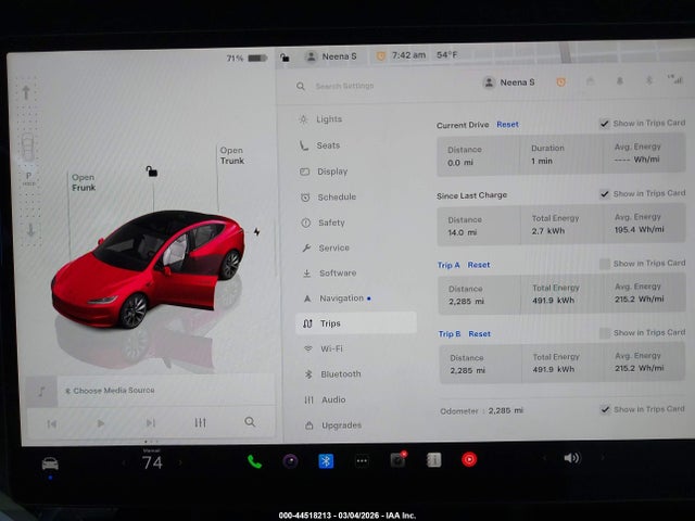 Продажа на аукционе авто 2025 Tesla Model 3 Long Range Rear-wheel Drive/standard Rear-wheel Drive, vin: 5YJ3E1EA8SF040773, номер лота: 44518213