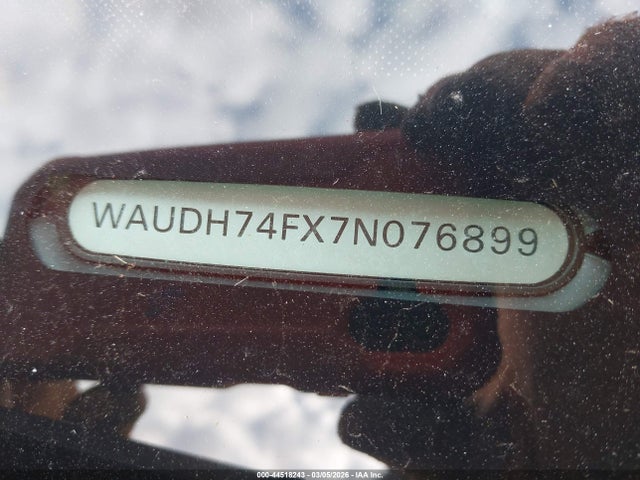 2007 AUDI A6 WAUDH74FX7N076899 Photo 8