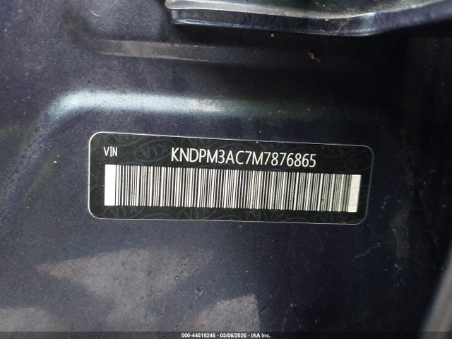 44518246 :رقم المزاد ، KNDPM3AC7M7876865 vin ، 2021 Kia Sportage Lx مزاد بيع