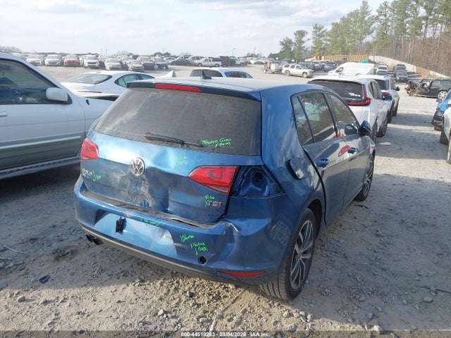 Продажа на аукционе авто 2016 Volkswagen Golf Tsi Se 4-door, vin: 3VW217AU7GM023909, номер лота: 44518283